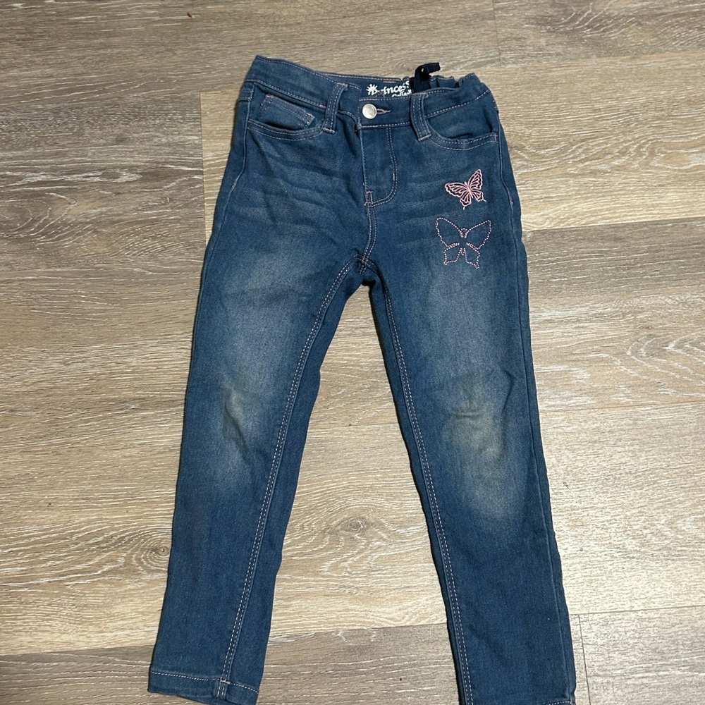 5t girls blue jeans